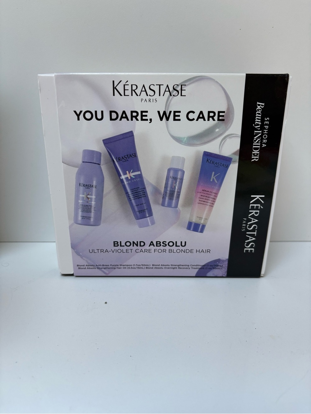 Kérastase Blond Absolu Travel Size Hair Care Set Sephora Beauty Insider New